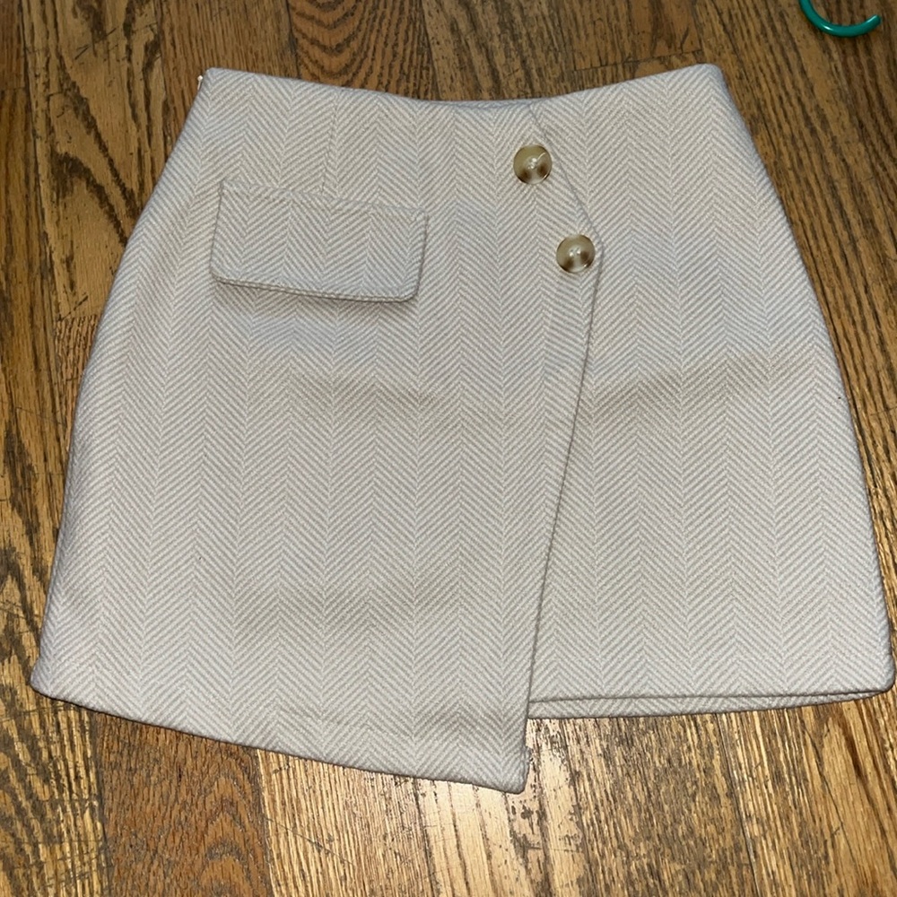 Very very very light pink skirt